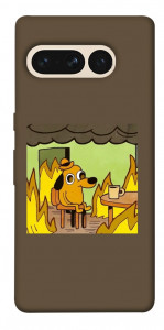 Чехол Dog in the fire для Google Pixel 7 Pro