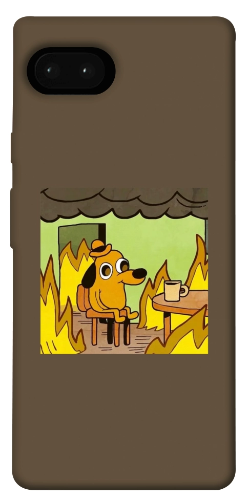 Чохол Dog in the fire для Google Pixel 7A