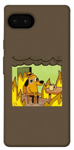 Чехол Dog in the fire для Google Pixel 7A