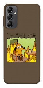Чехол Dog in the fire для Galaxy A14
