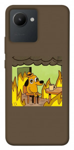 Чохол Dog in the fire для Realme C30s