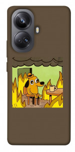 Чохол Dog in the fire для Realme 10 Pro+
