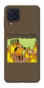 Чехол Dog in the fire для Galaxy M32