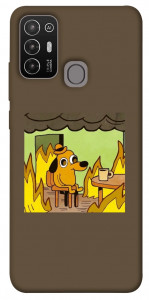 Чохол Dog in the fire для ZTE Blade A52