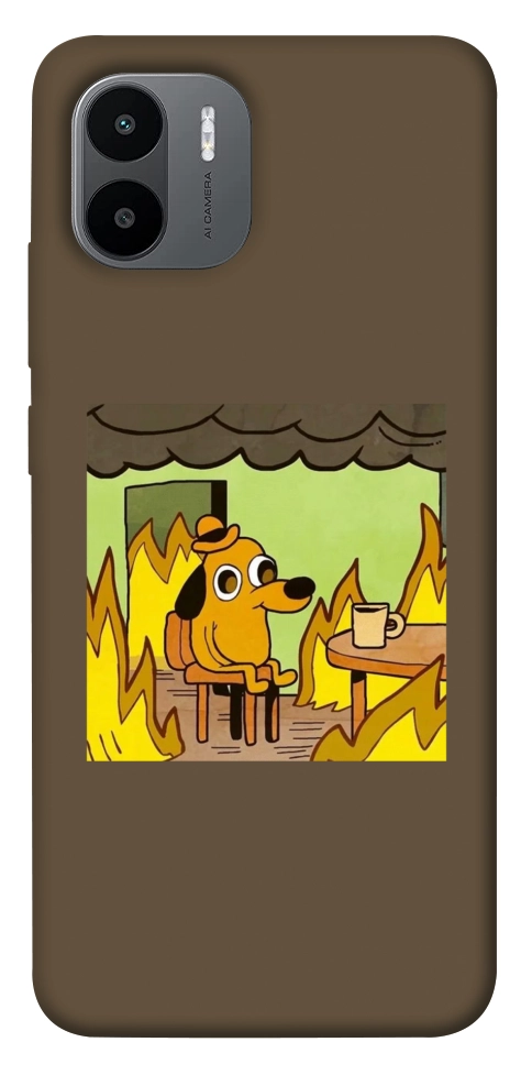 Чехол Dog in the fire для Xiaomi Poco C50