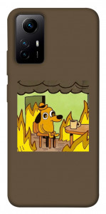 Чехол Dog in the fire для Xiaomi Redmi Note 12S