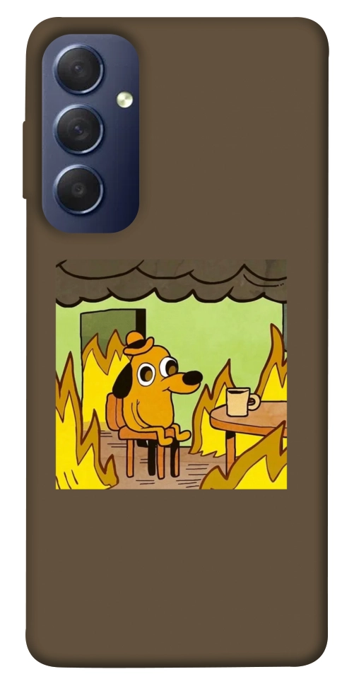 Чехол Dog in the fire для Galaxy M54 5G