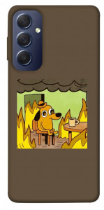Чехол Dog in the fire для Galaxy M54 5G