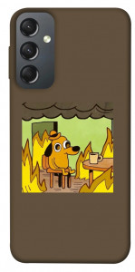 Чохол Dog in the fire для Galaxy A24 4G