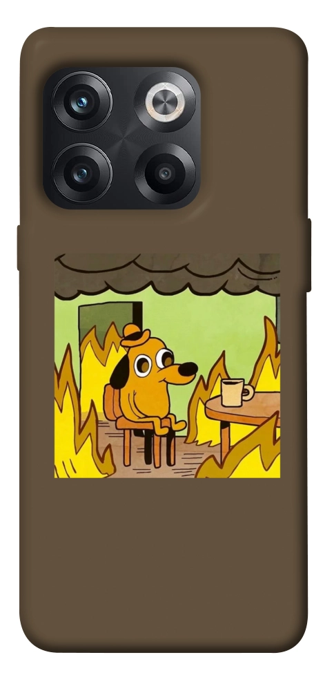 Чохол Dog in the fire для OnePlus 10T