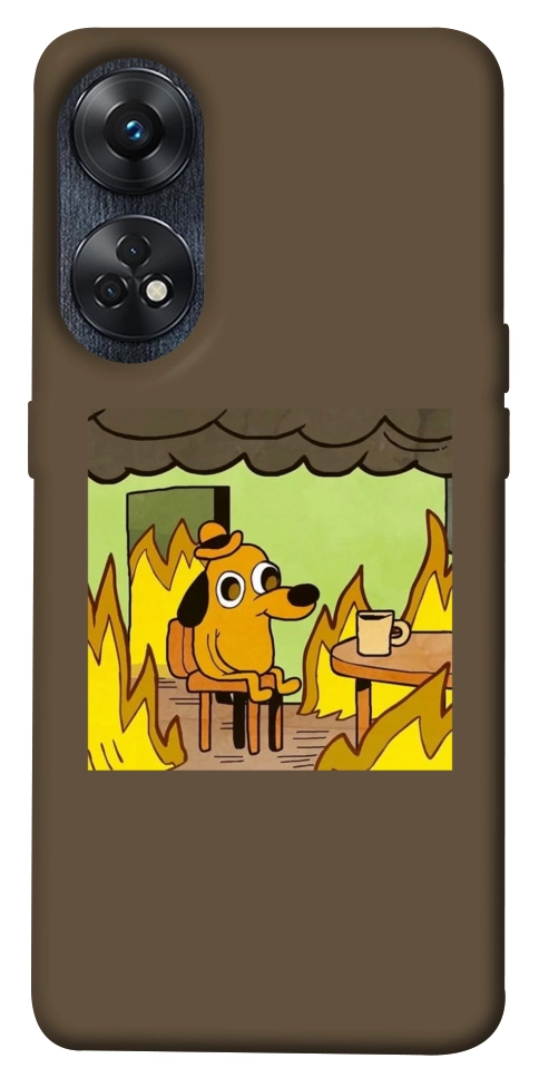 Чохол Dog in the fire для Oppo Reno 8 T 4G