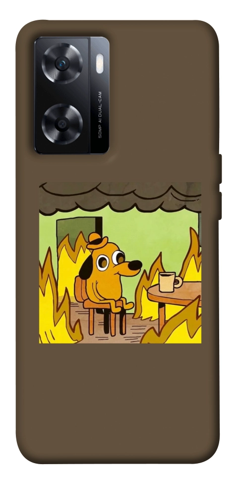 Чехол Dog in the fire для OnePlus Nord N20 SE