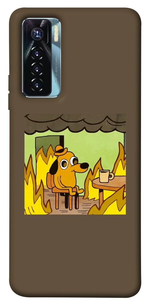 Чохол Dog in the fire для TECNO Camon 17 Pro