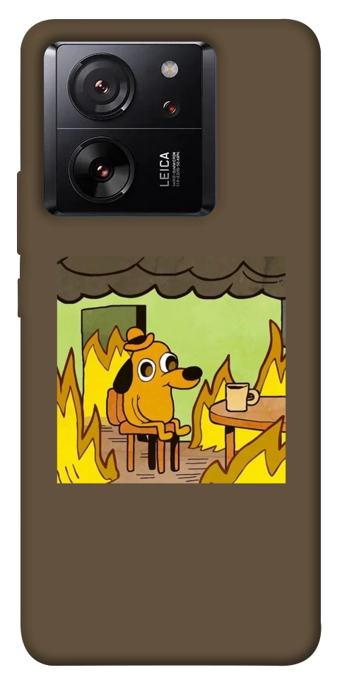 Чохол Dog in the fire для Xiaomi 13T Pro