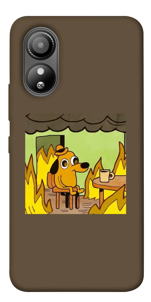 Чехол Dog in the fire для ZTE Blade L220