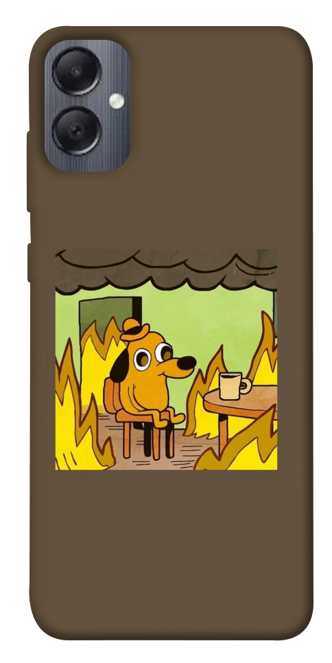 Чохол Dog in the fire для Galaxy A05
