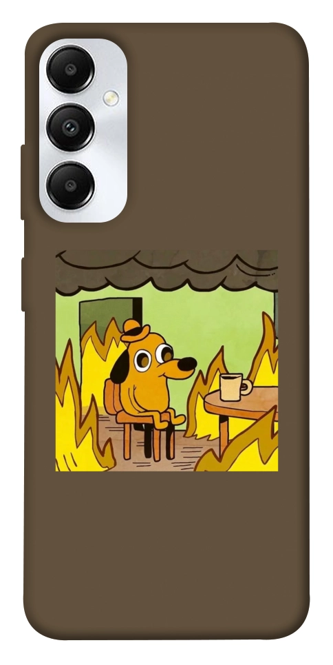 Чехол Dog in the fire для Galaxy A05s