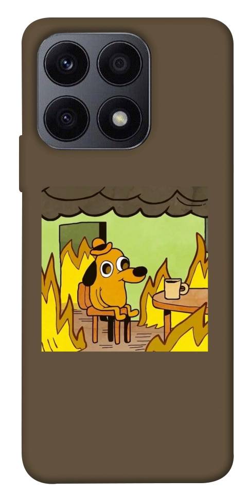 Чохол Dog in the fire для Huawei Honor X8a