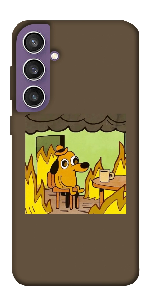 Чохол Dog in the fire для Galaxy S23 FE