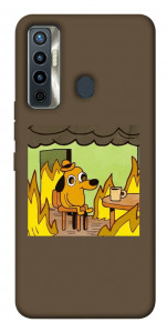 Чехол Dog in the fire для TECNO Camon 17