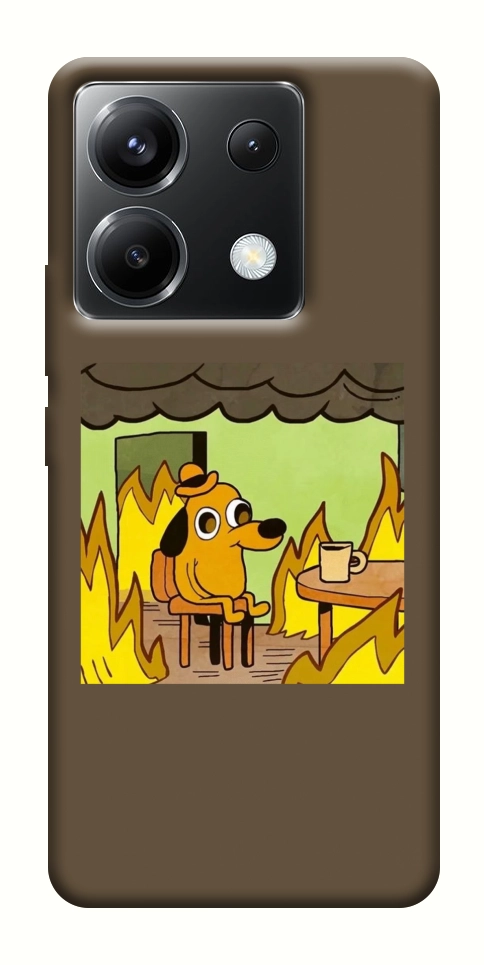 Чохол Dog in the fire для Xiaomi Poco X6