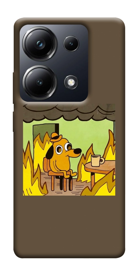 Чохол Dog in the fire для Xiaomi Poco M6
