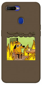 Чохол Dog in the fire для Oppo A7