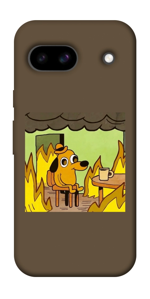 Чохол Dog in the fire для Google Pixel 8a