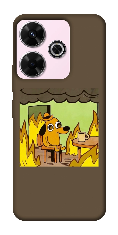 Чохол Dog in the fire для Xiaomi Redmi 13 4G