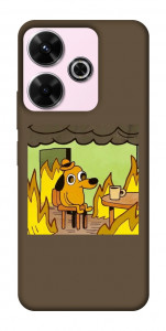 Чехол Dog in the fire для Xiaomi Redmi 13 4G