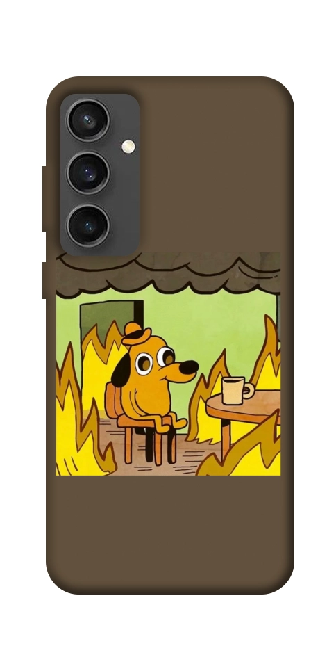 Чохол Dog in the fire для Galaxy S24 FE