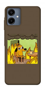 Чехол Dog in the fire для Galaxy A06