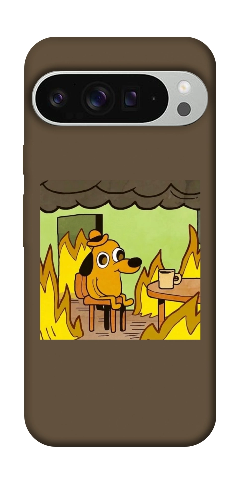 Чохол Dog in the fire для Google Pixel 9 Pro XL