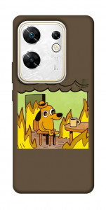 Чохол Dog in the fire для Infinix Zero 30 4G