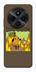 Чохол Dog in the fire для Xiaomi Redmi 14C