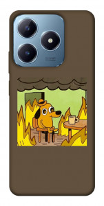 Чохол Dog in the fire для Realme C63 4G