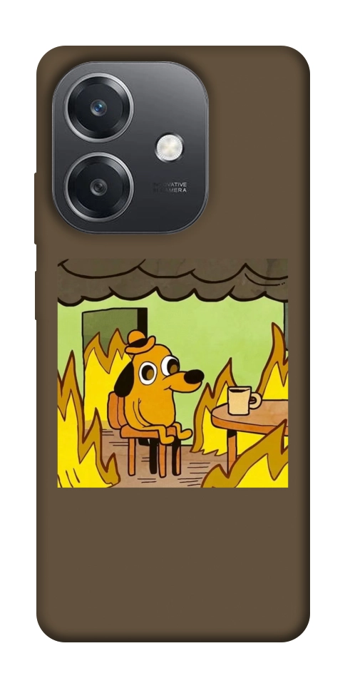 Чохол Dog in the fire для Oppo А3х 4G