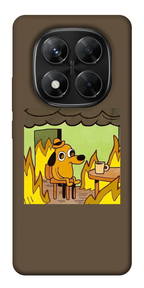 Чохол Dog in the fire для Xiaomi Redmi Note 14 Pro 5G