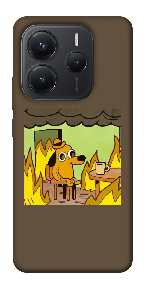 Чохол Dog in the fire для Xiaomi Redmi Note 14 5G