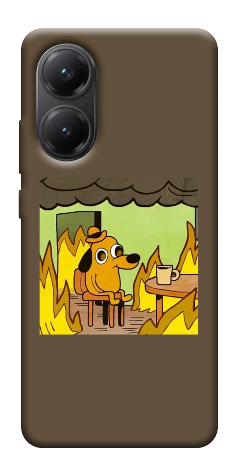 Чехол Dog in the fire для Xiaomi Poco X7 Pro