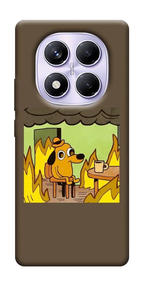 Чохол Dog in the fire для Xiaomi Poco X7