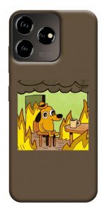 Чохол Dog in the fire для ZTE Blade V50 Design 4G