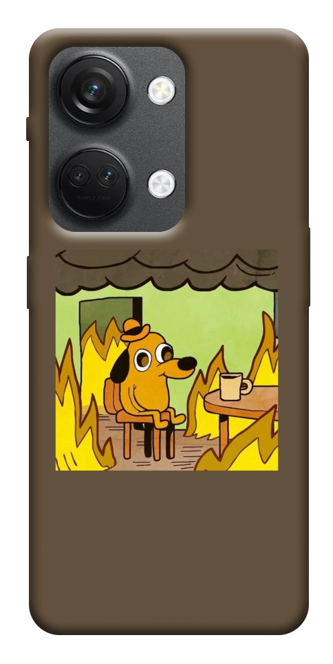 Чехол Dog in the fire для OnePlus Nord 3