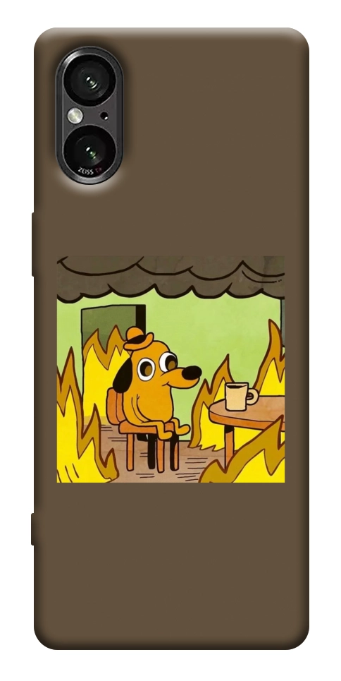Чехол Dog in the fire для Sony Xperia 5 V