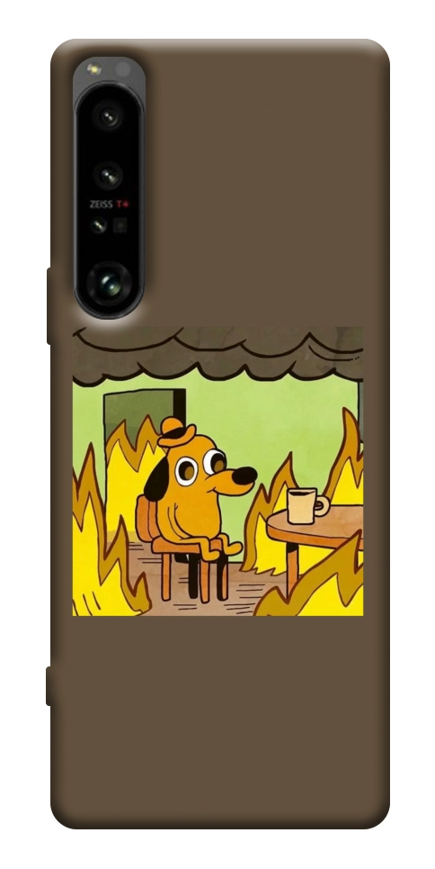 Чохол Dog in the fire для Sony Xperia 1 IV
