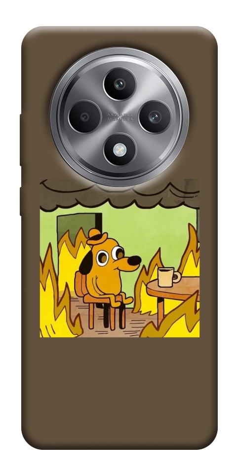 Чохол Dog in the fire для Oppo Reno 12 F 4G