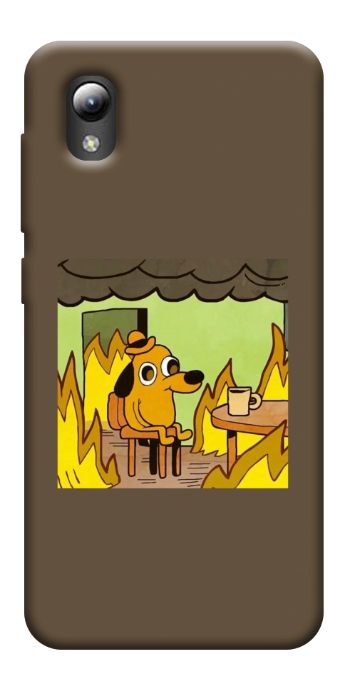 Чехол Dog in the fire для ZTE Blade A3 (2019)