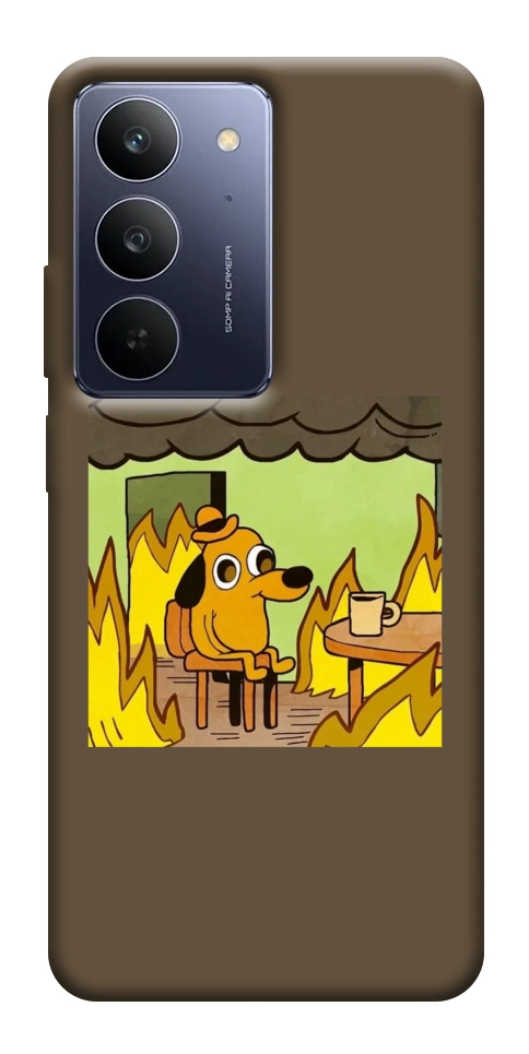 Чохол Dog in the fire для Realme C75x