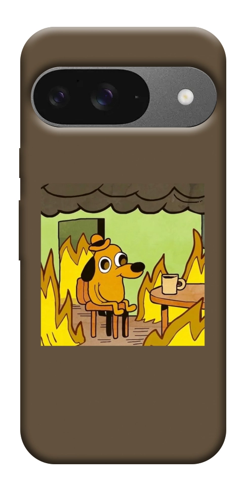 Чохол Dog in the fire для Google Pixel 10 Pro