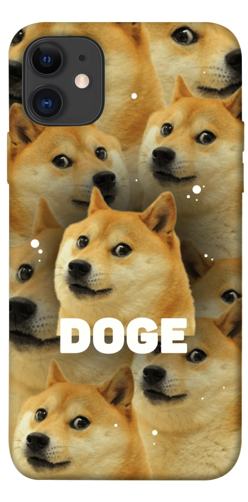 Чохол Doge pattern для iPhone 11